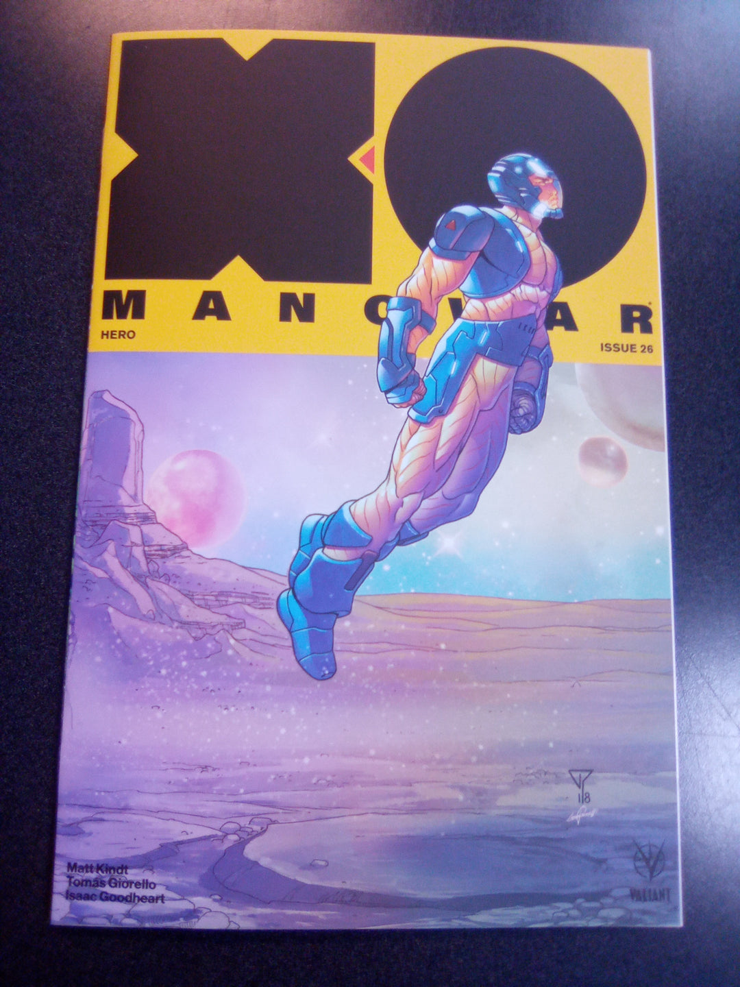 X-O Manowar #26 1:20 Portela Interlocking Variant