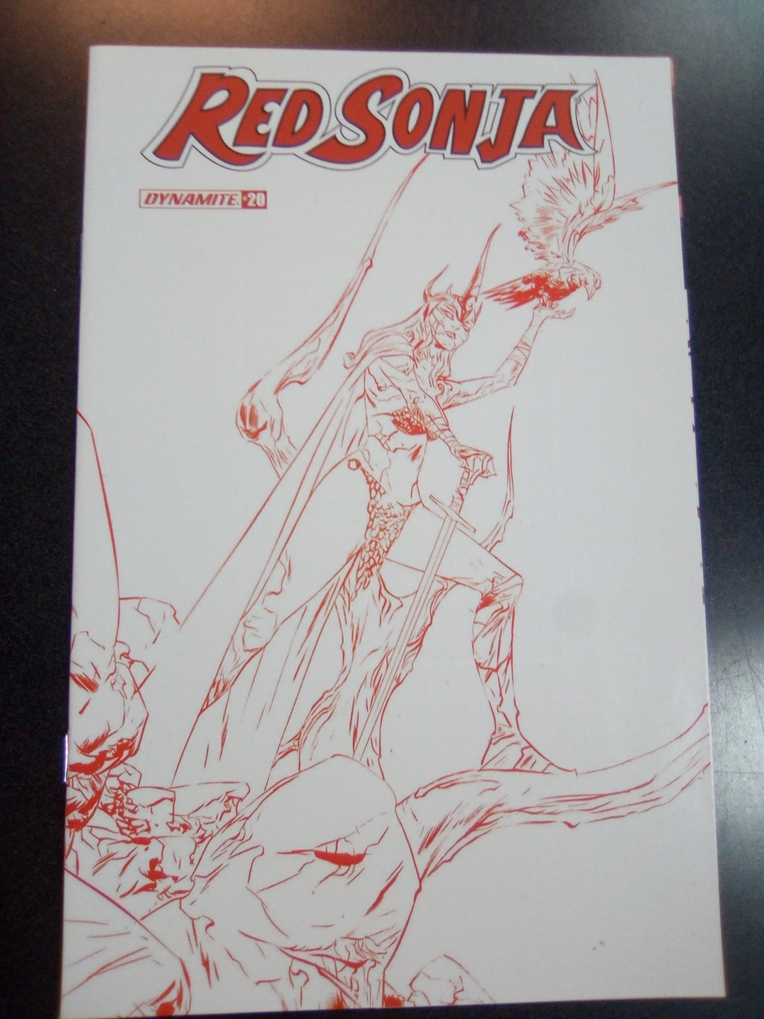Red Sonja #20 1:21 Jae Lee Tint Variant