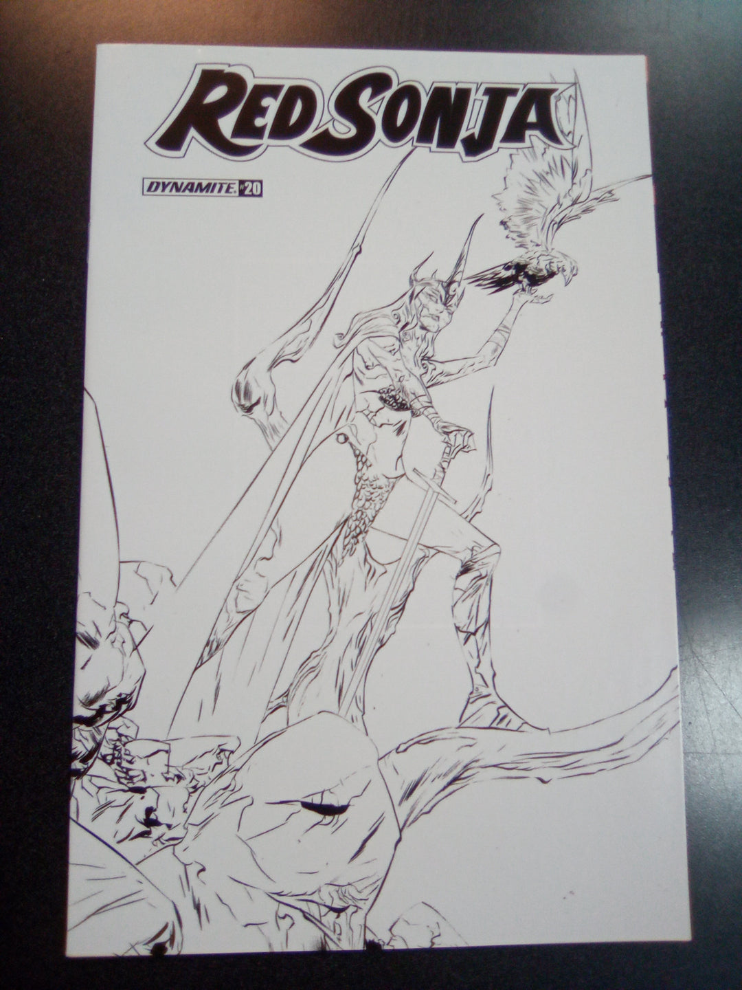 Red Sonja #20 1:30 Jae Lee B&W Variant