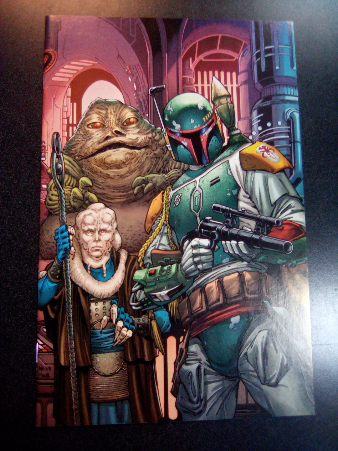 Star Wars War of the Bounty Hunters Alpha #1 Todd Nauck Virgin Variant
