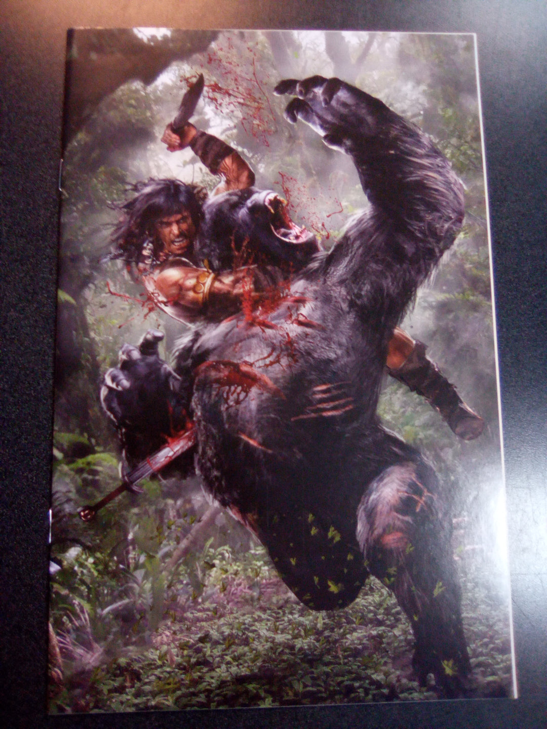 The Cimmerian: Iron Shadows in the Moon #1 John Gallagher Virgin Variant