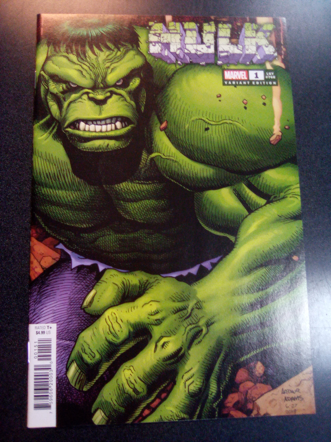 Hulk #1 1:50 Arthur Adams Variant