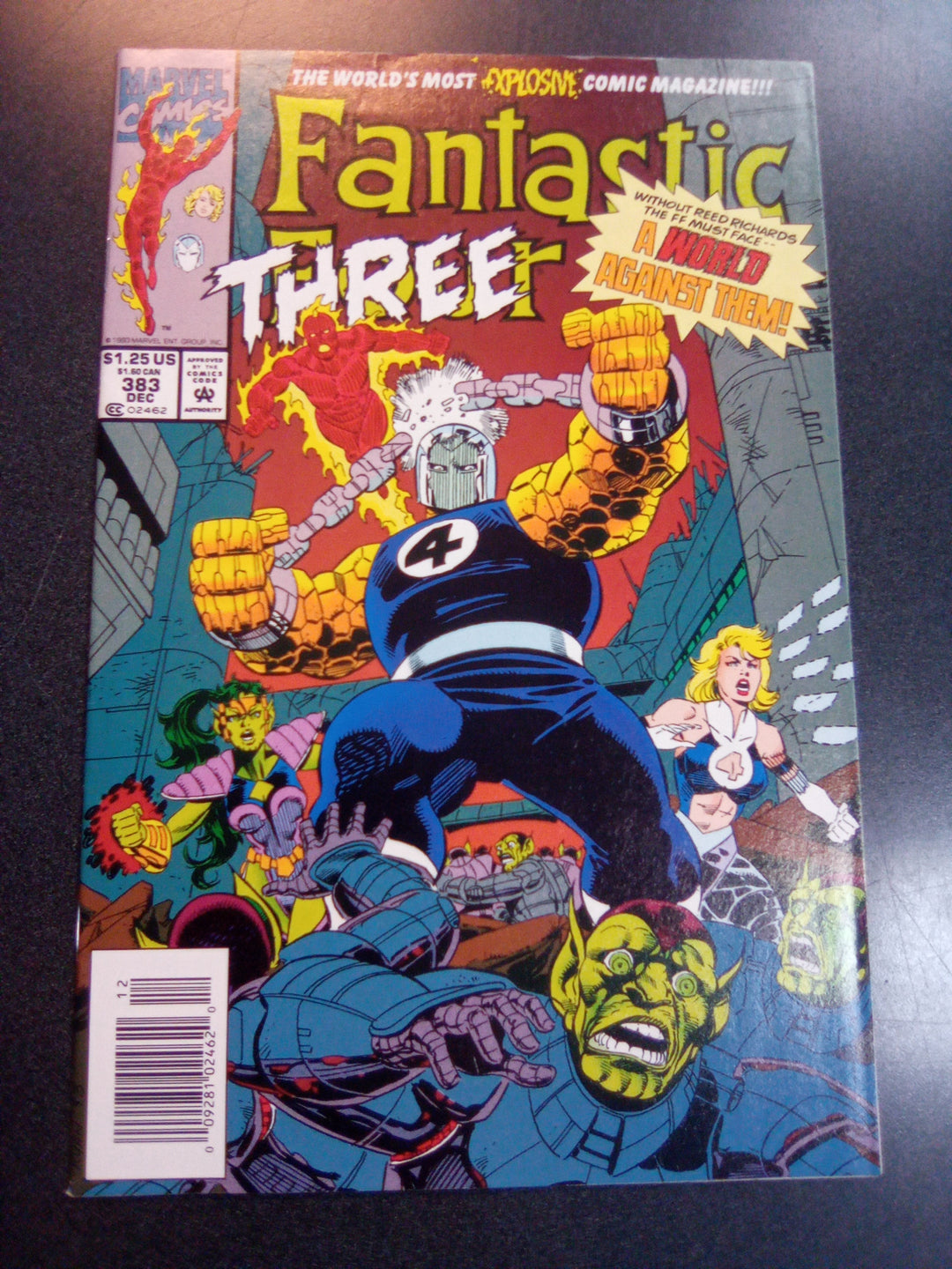 Fantastic Four #383 (1993, Newsstand) NM