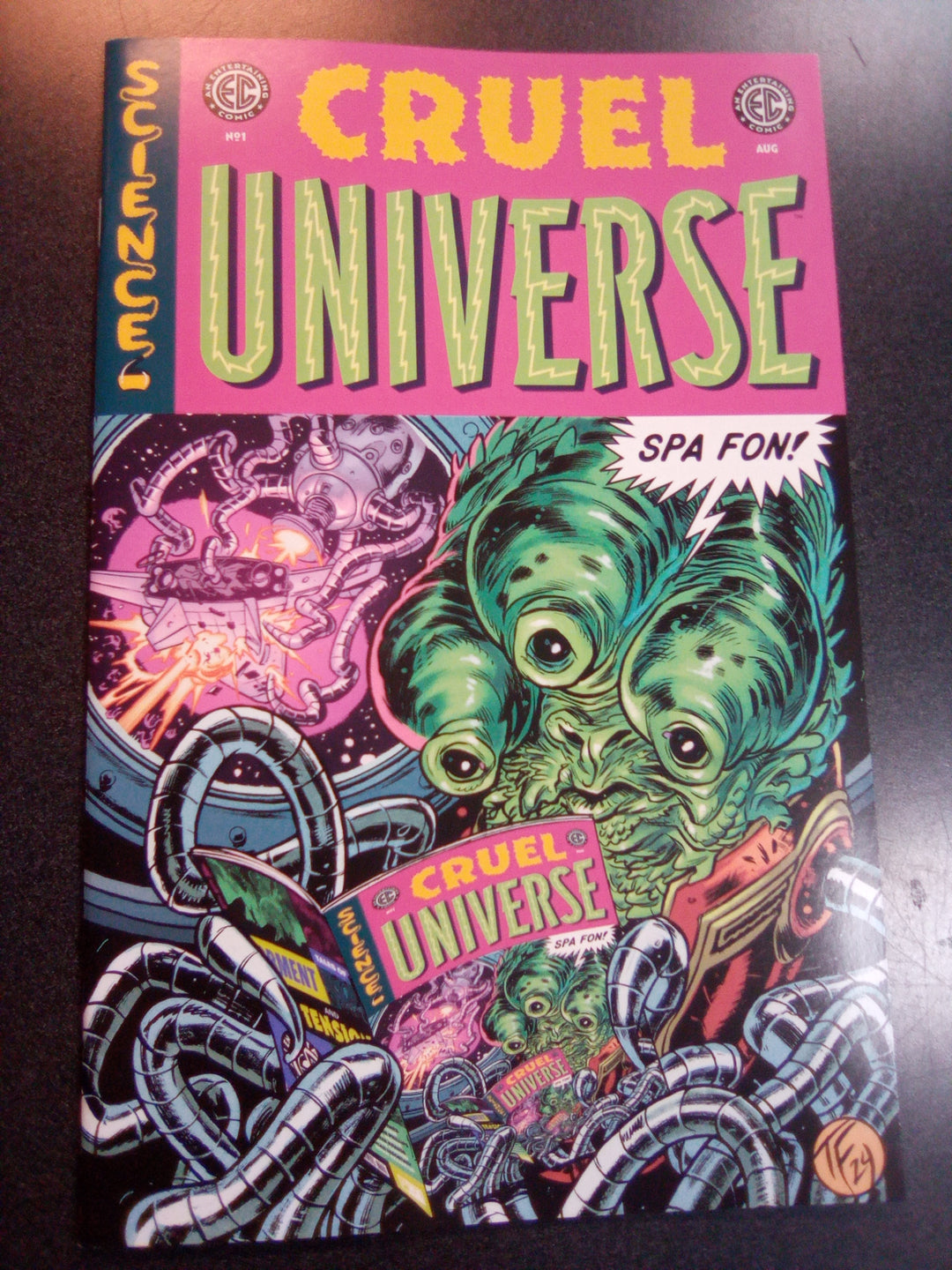 EC Cruel Universe #1 (Of 5) Cover I 100 Copy Variant Edition Spa Fon Fowl