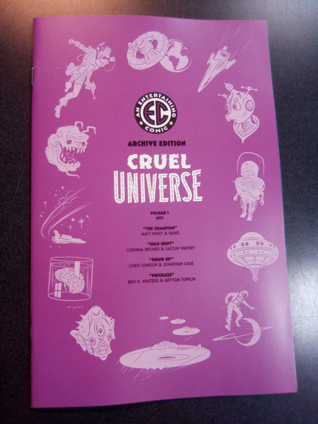 EC Cruel Universe #1 (Of 5) Cover H 50 Copy Variant Edition Archive Hughes