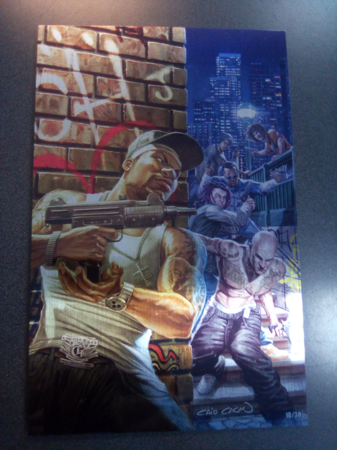 Fame: 50 Cent #1 Caio Cacau Virgin Metal Variant