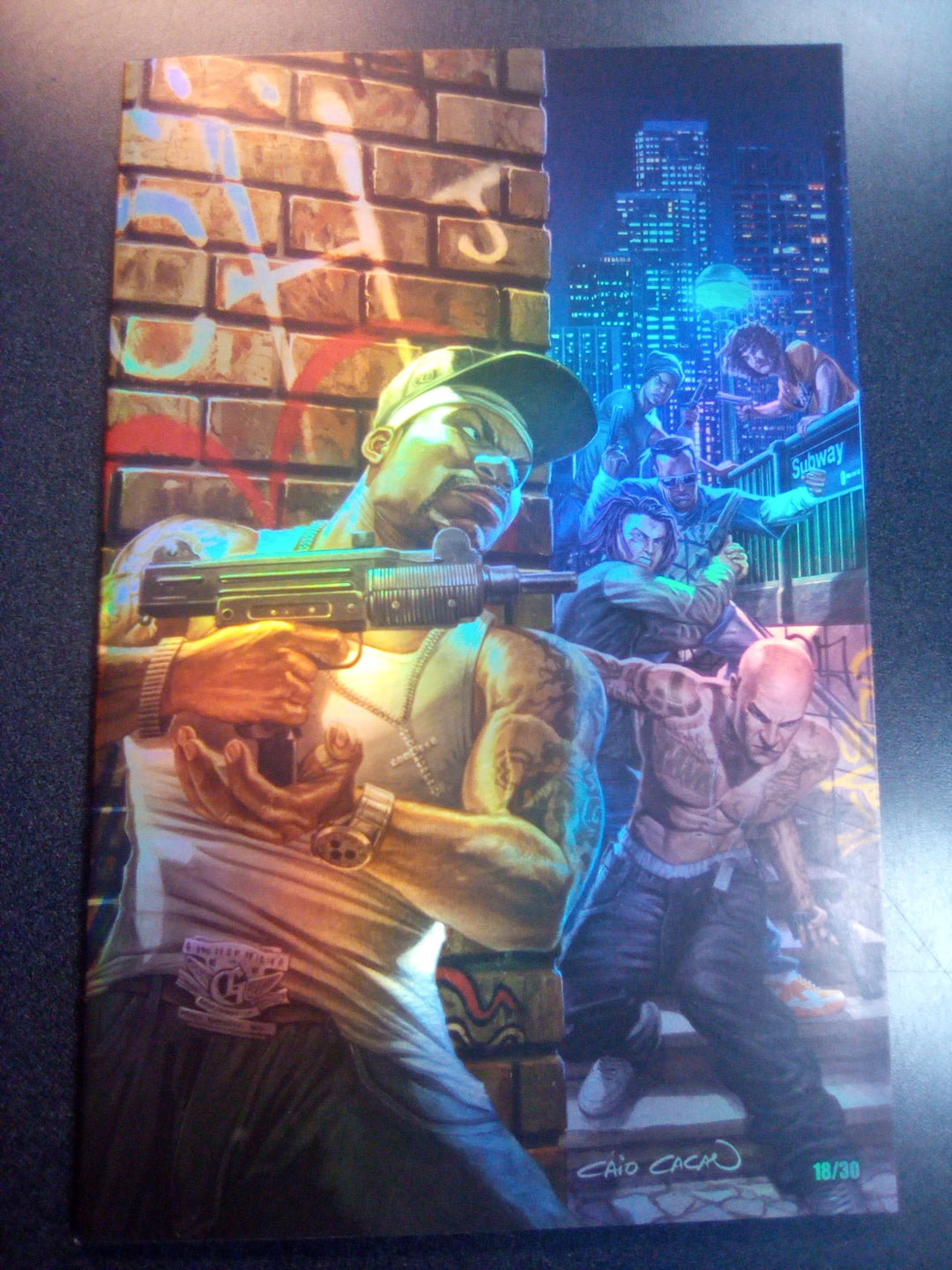 Fame: 50 Cent #1 Caio Cacau Virgin Foil Variant