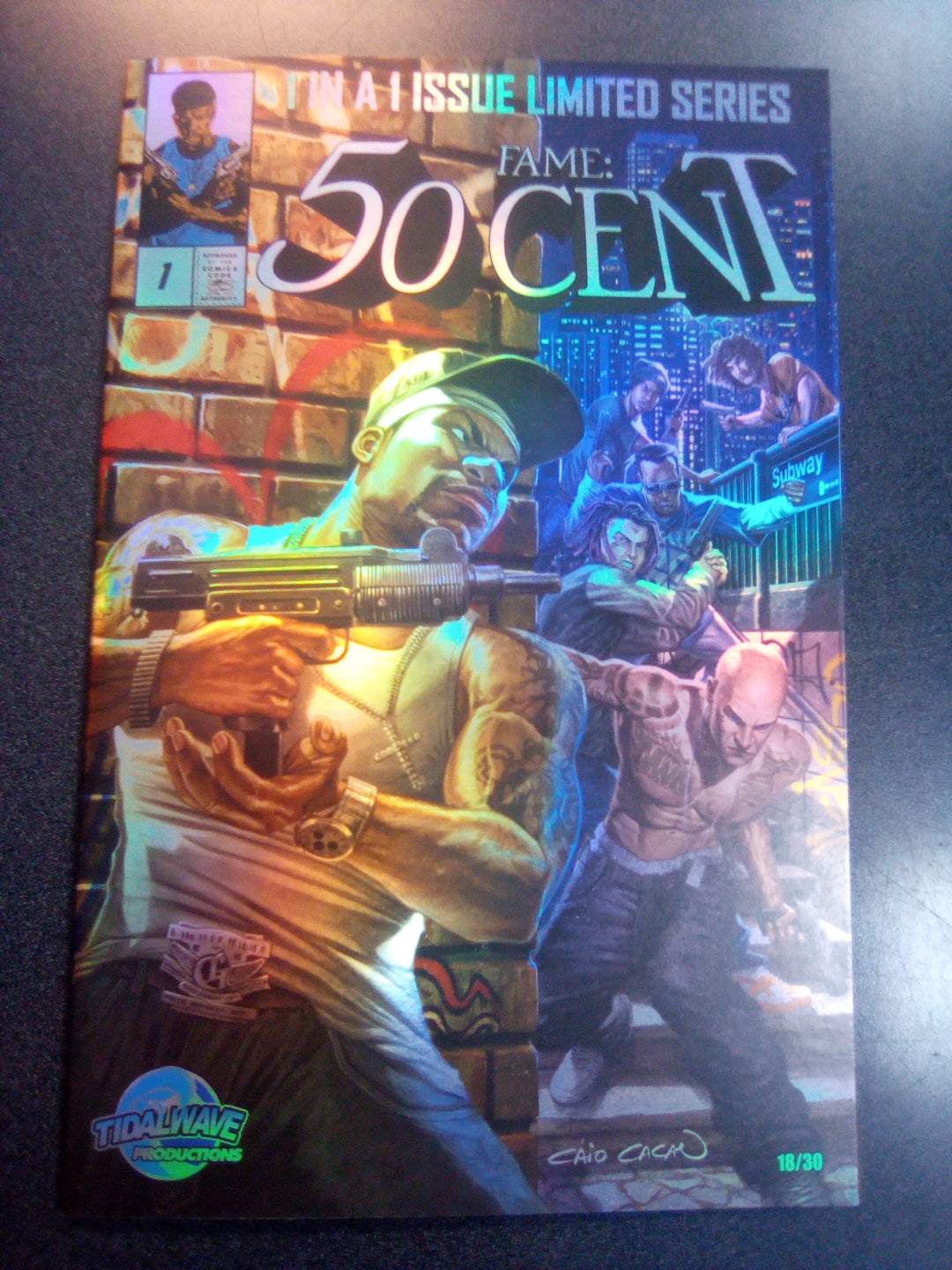 Fame: 50 Cent #1 Caio Cacau Trade Dress Foil Variant