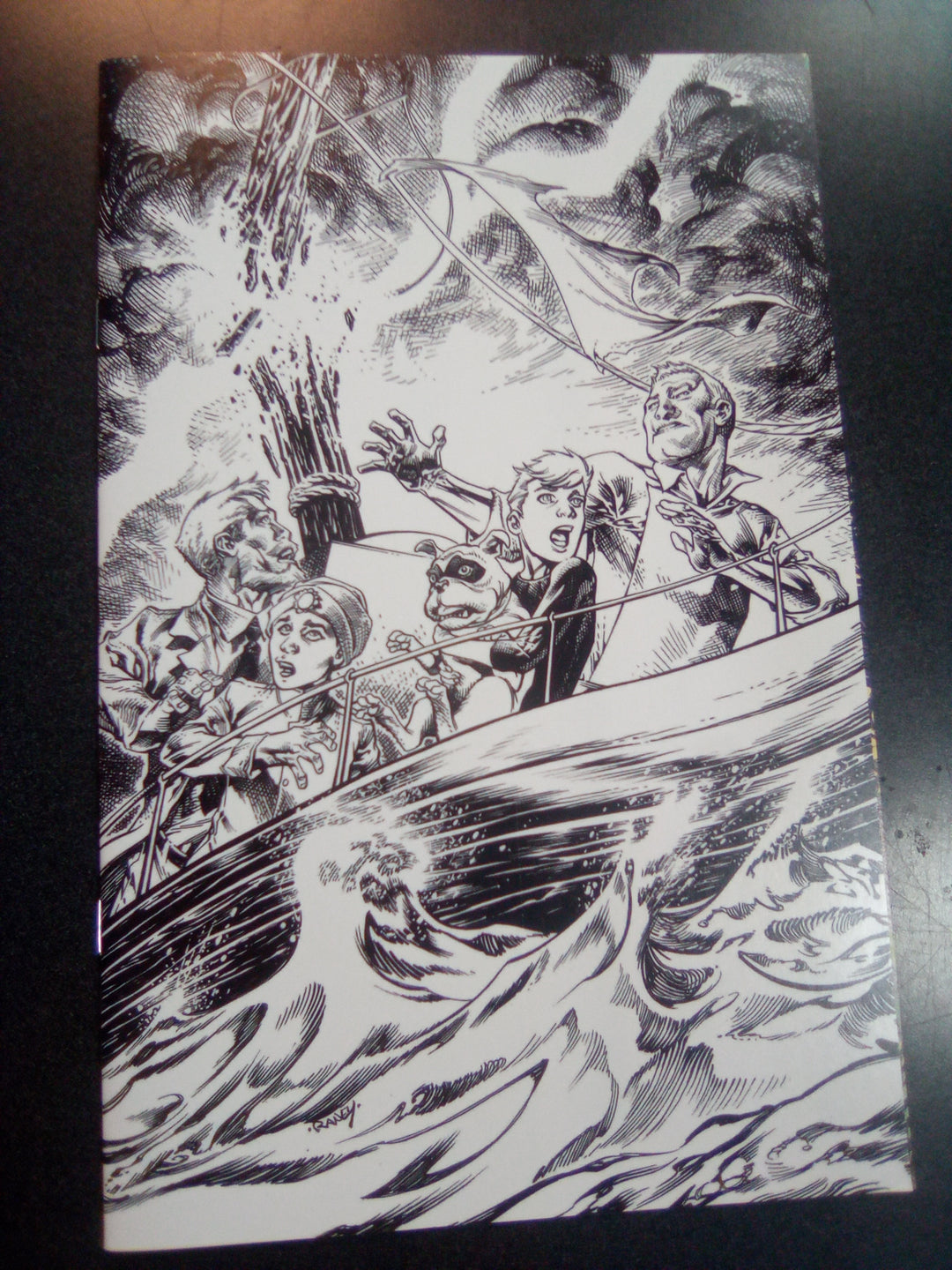Jonny Quest #1 Cover U 50 Copy Variant Edition Raney Line Art Virgin