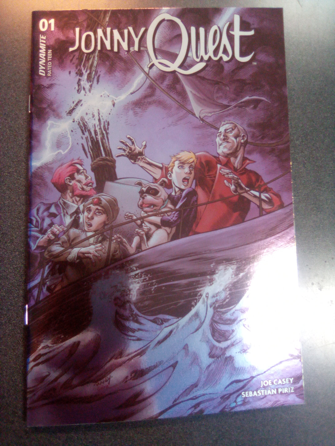 Jonny Quest #1 Cover Q 15 Copy Variant Edition Raney Foil