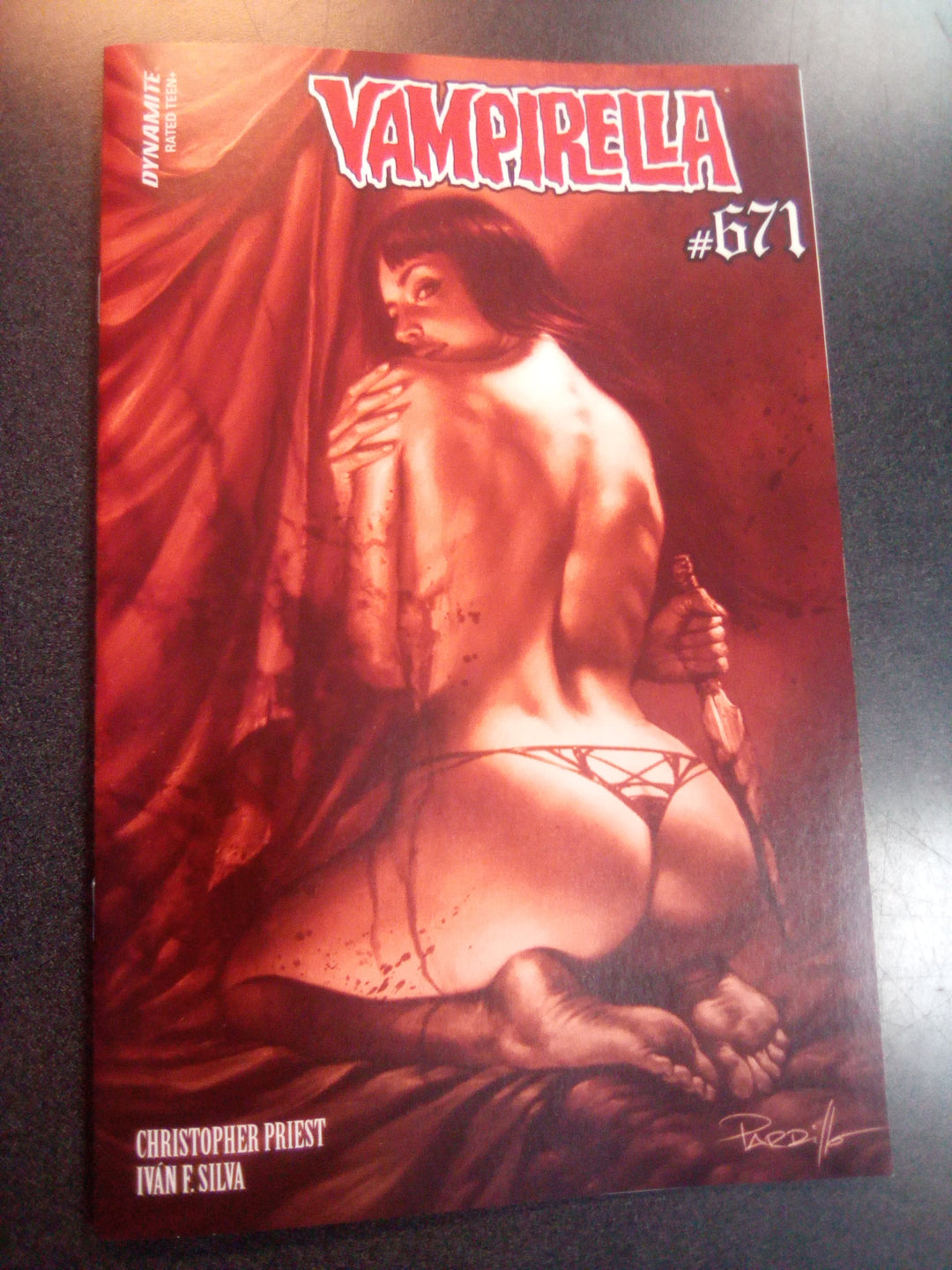Vampirella #671 Cover J 15 Copy Variant Edition Parrillo Tint