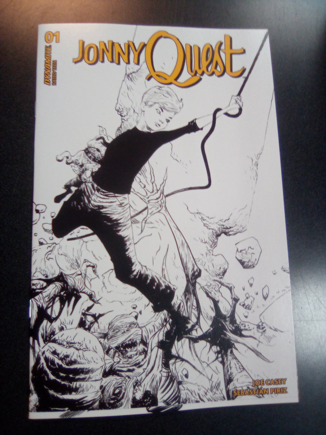 Jonny Quest #1 Cover S 30 Copy Variant Edition Lee Line Art