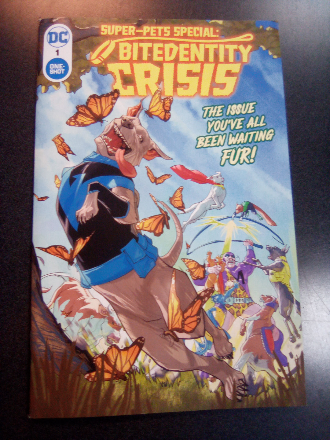 Super-Pets Special Bitedentity Crisis #1 (One Shot) Cover A Pete Woods