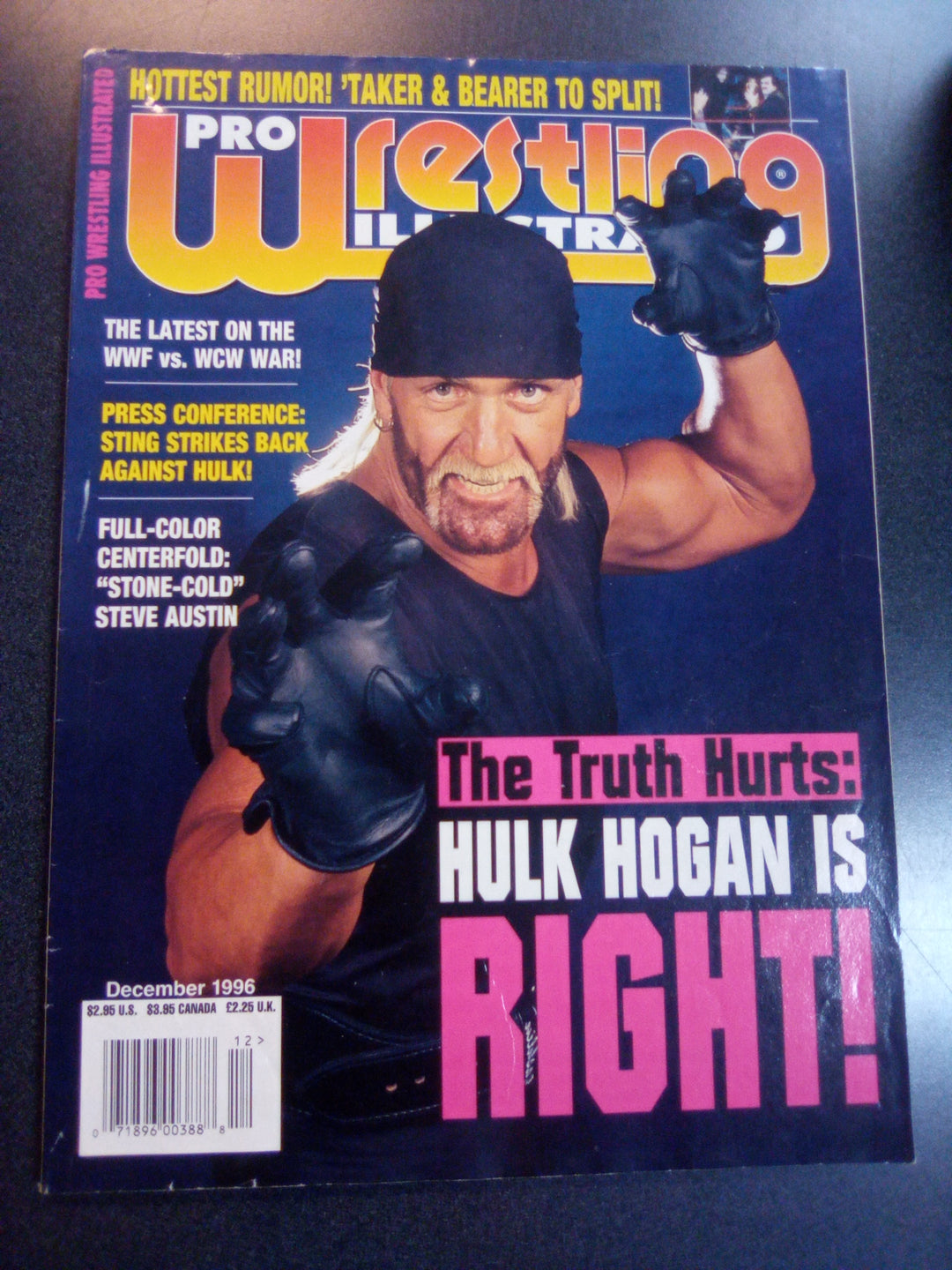 Pro Wrestling Illustrated December 1996 FN+