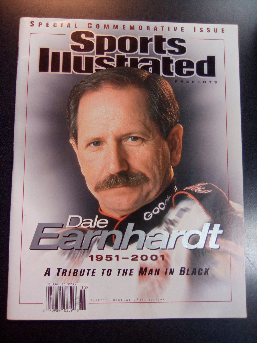 Sports Illustrated Presents Dale Earnhardt Special Commemorative Issue (2001) VF+