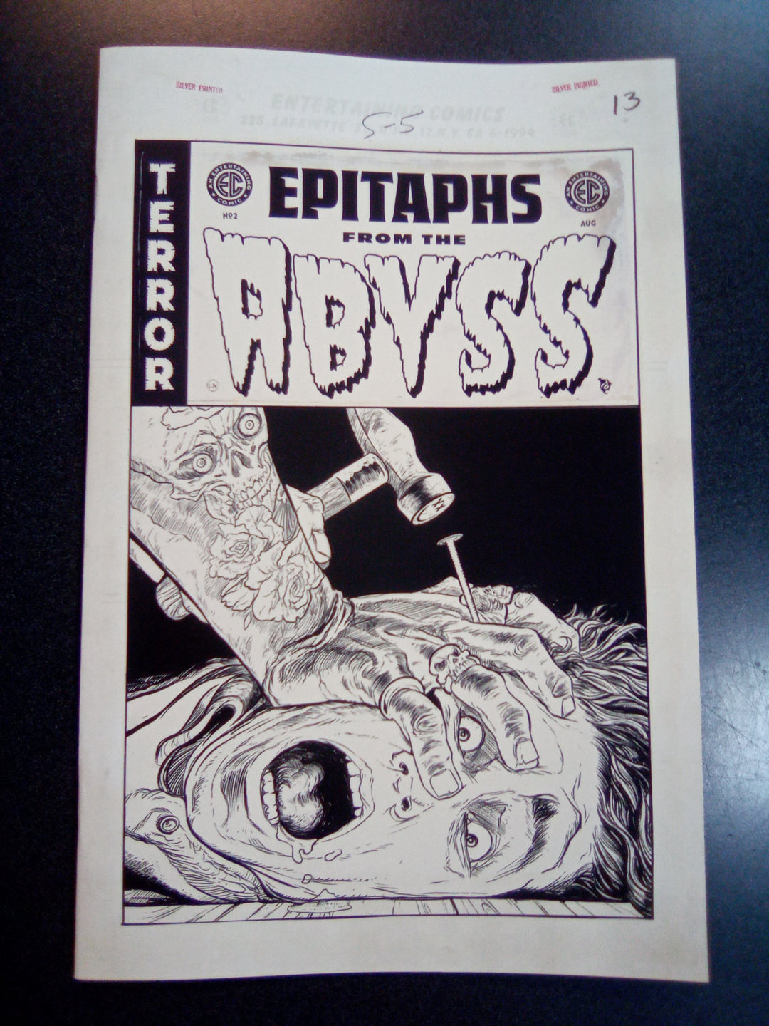 EC Epitaphs From The Abyss #2 (Of 12) Cover D 20 Copy Variant Edition Bw