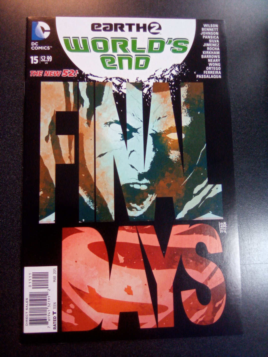 Earth 2 World's End #15 (2015) NM
