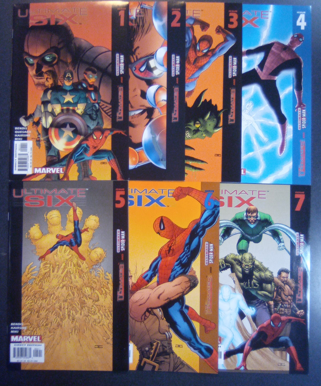 Ultimate Six #1 - 7 Complete Series NM