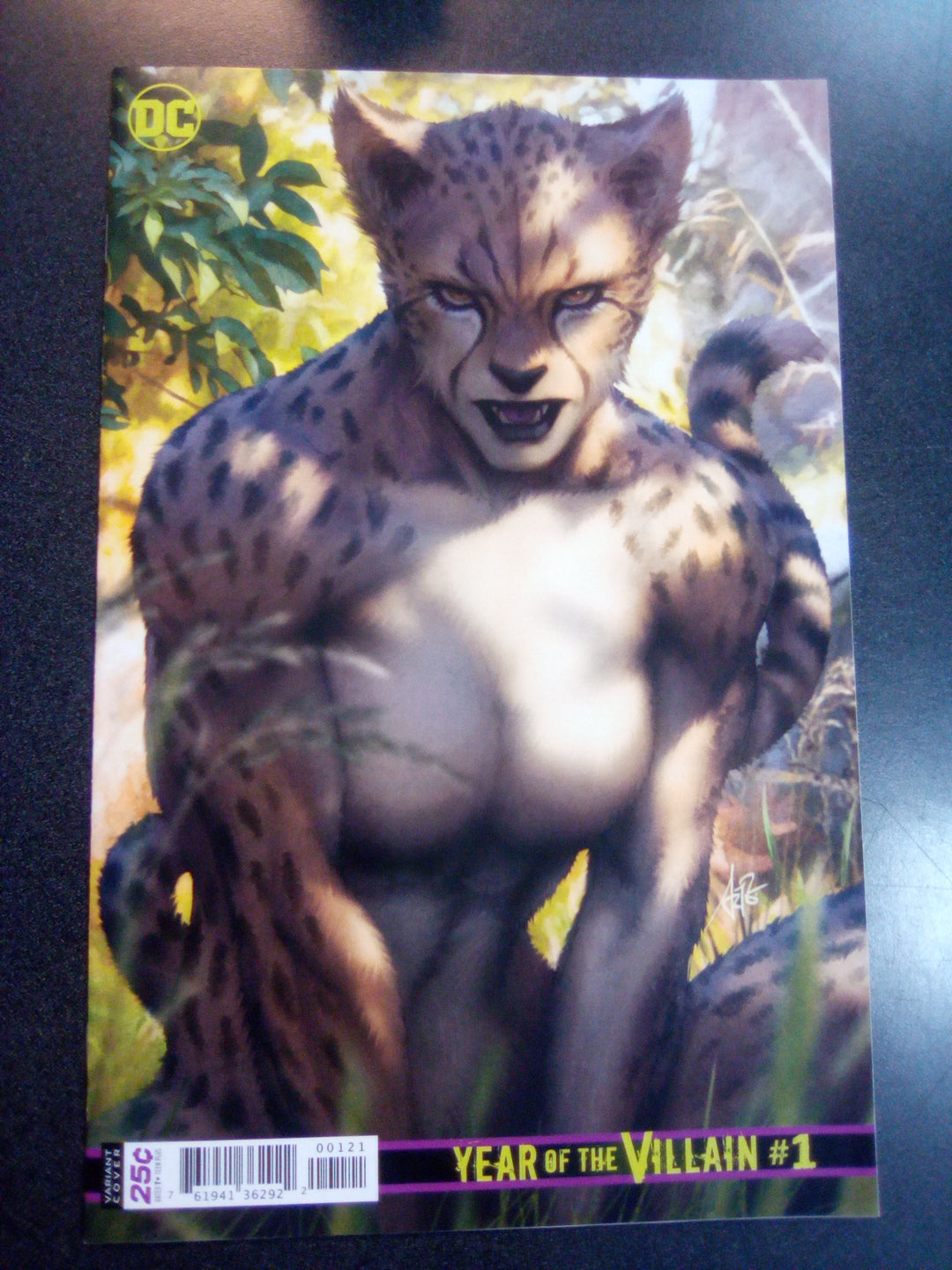 DC's Year of the Villain #1 1:100 Artgerm Cheetah Variant
