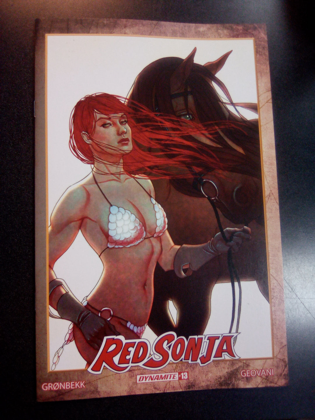 Red Sonja 2023 #13 Cover F 10 Copy Variant Edition Frison Modern Icon