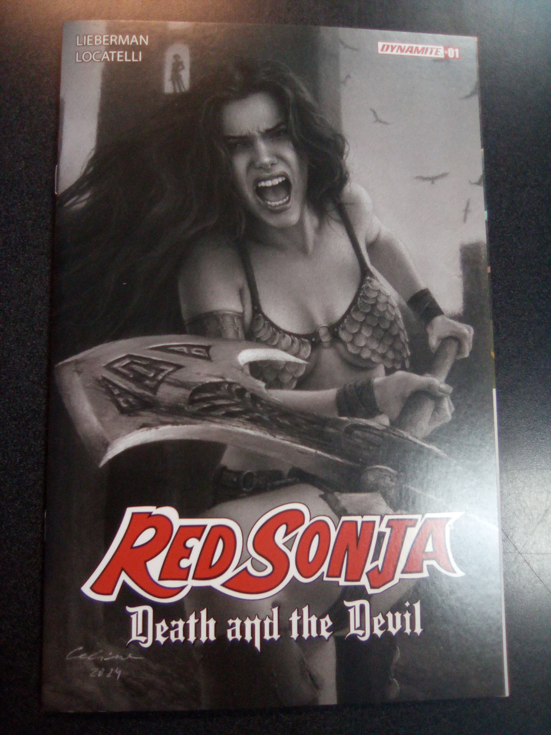 Red Sonja Death And The Devil #1 Cover P 20 Copy Variant Edition Celina B