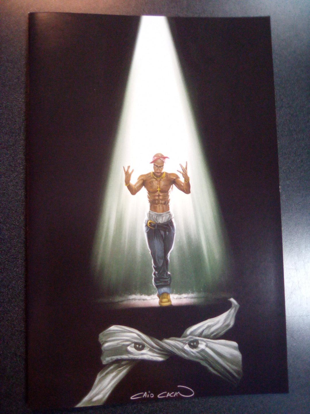 Tribute: Tupac Shakur #1 Caio Cacau Virgin Art Variant