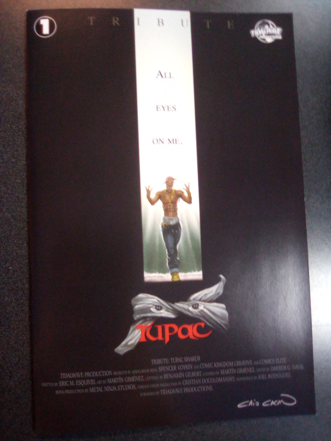 Tribute: Tupac Shakur #1 Caio Cacau Trade Dress Variant
