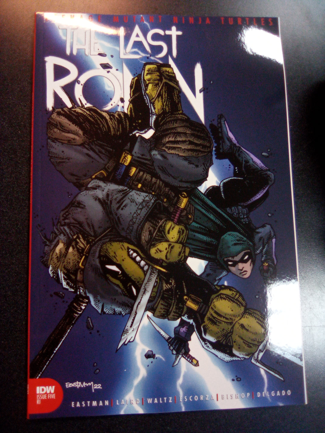 Teenage Mutant Ninja Turtles The Last Ronin #5 1:10 Kevin Eastman Variant
