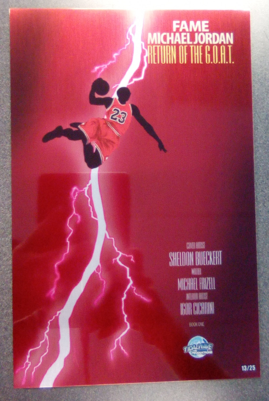Fame: Michael Jordan Return of the G.O.A.T. Sheldon Bueckert  Trade Dress Metal Variant (LTD to 25)