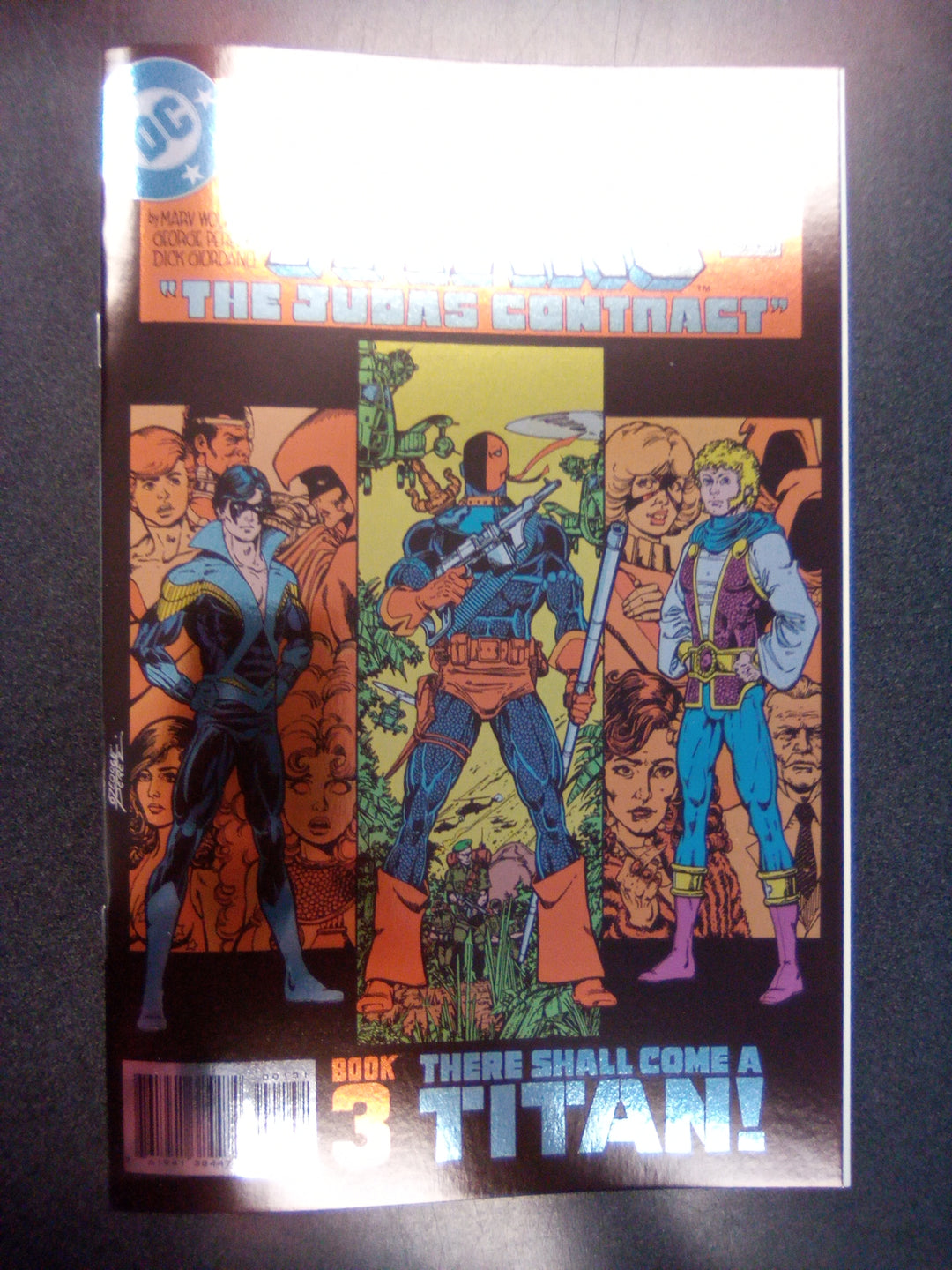 Tales Of The Teen Titans #44 Facsimile Edition Cover B George Perez Foil Variant
