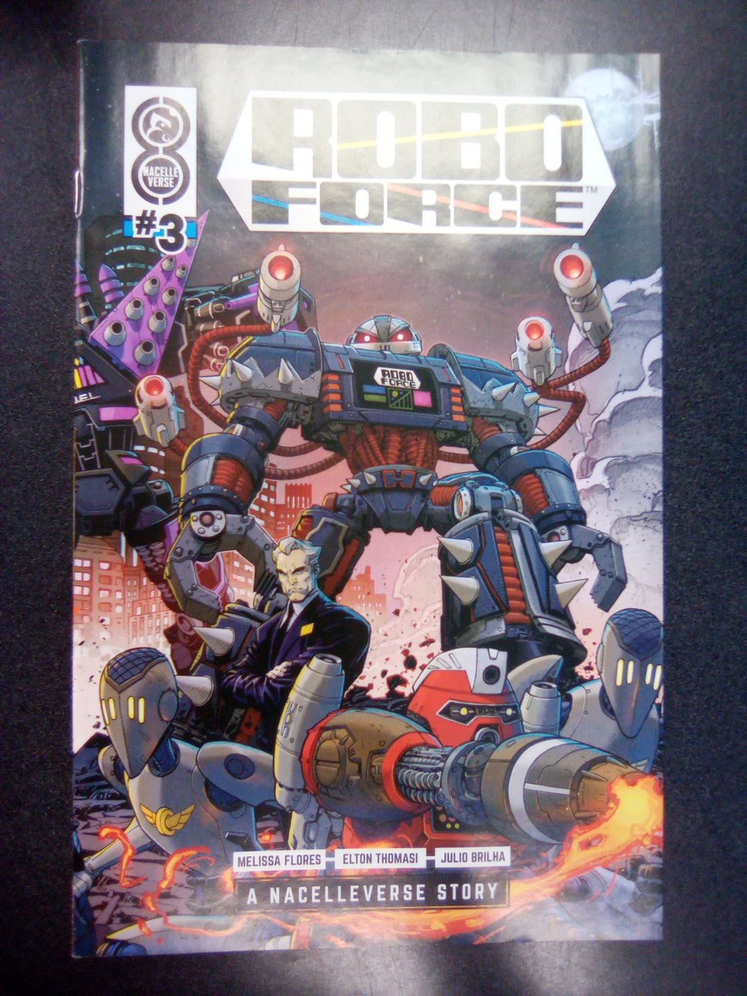 Roboforce #3 (Of 3) Cover A Dustin Weaver
