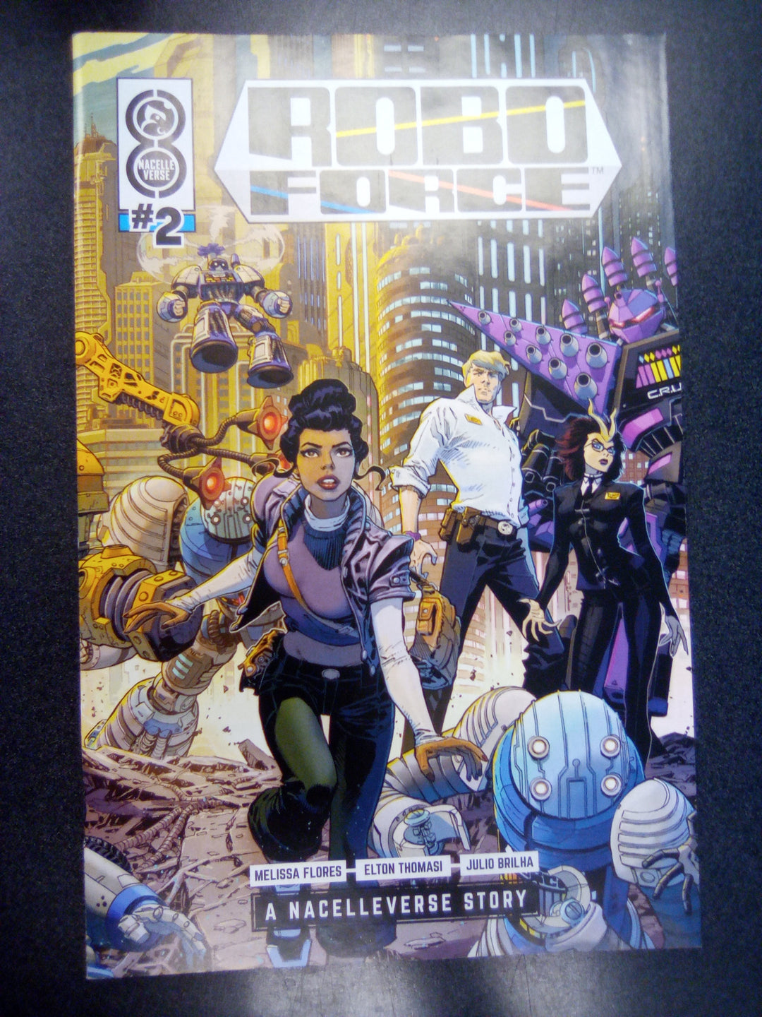 Roboforce #2 (Of 3) Cover A Dustin Weaver