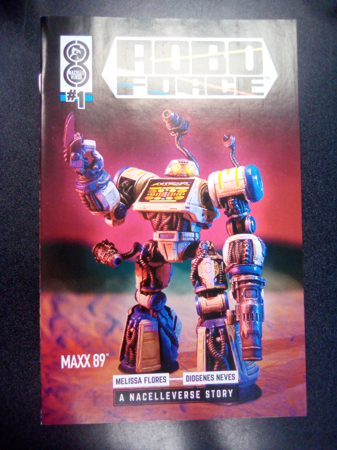 Roboforce #1 Cover C Toy Variant