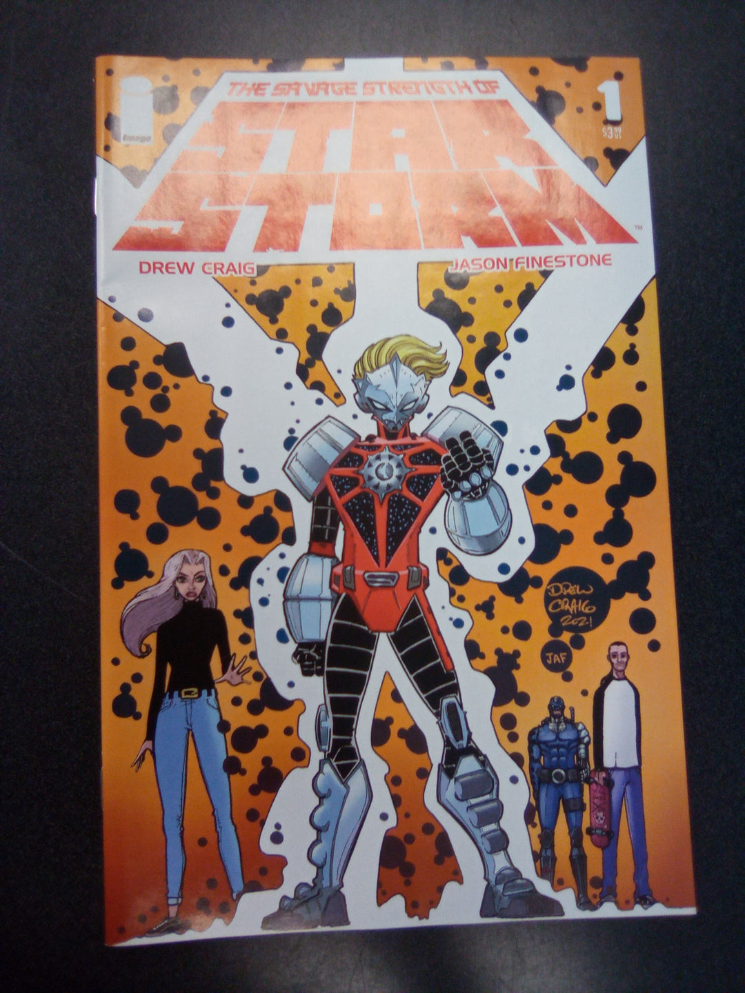 Savage Strength Of Starstorm #1 Cover A Drew Craig