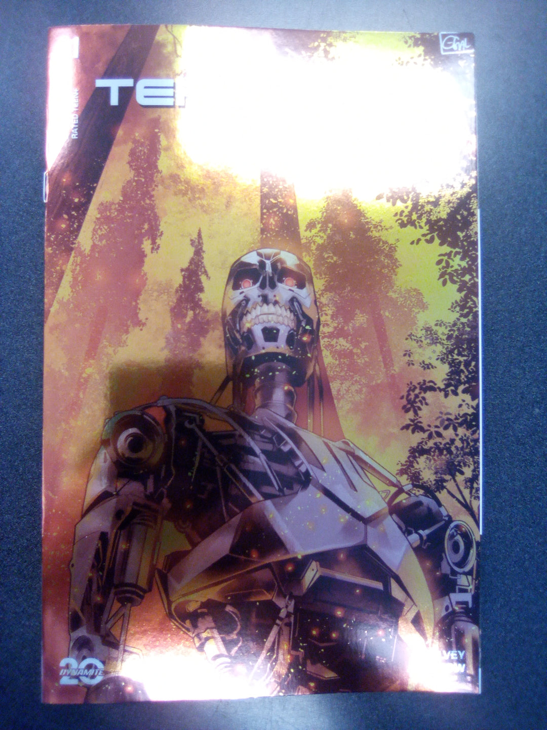 Terminator #1 Cover L 10 Copy Variant Edition Galmon Foil