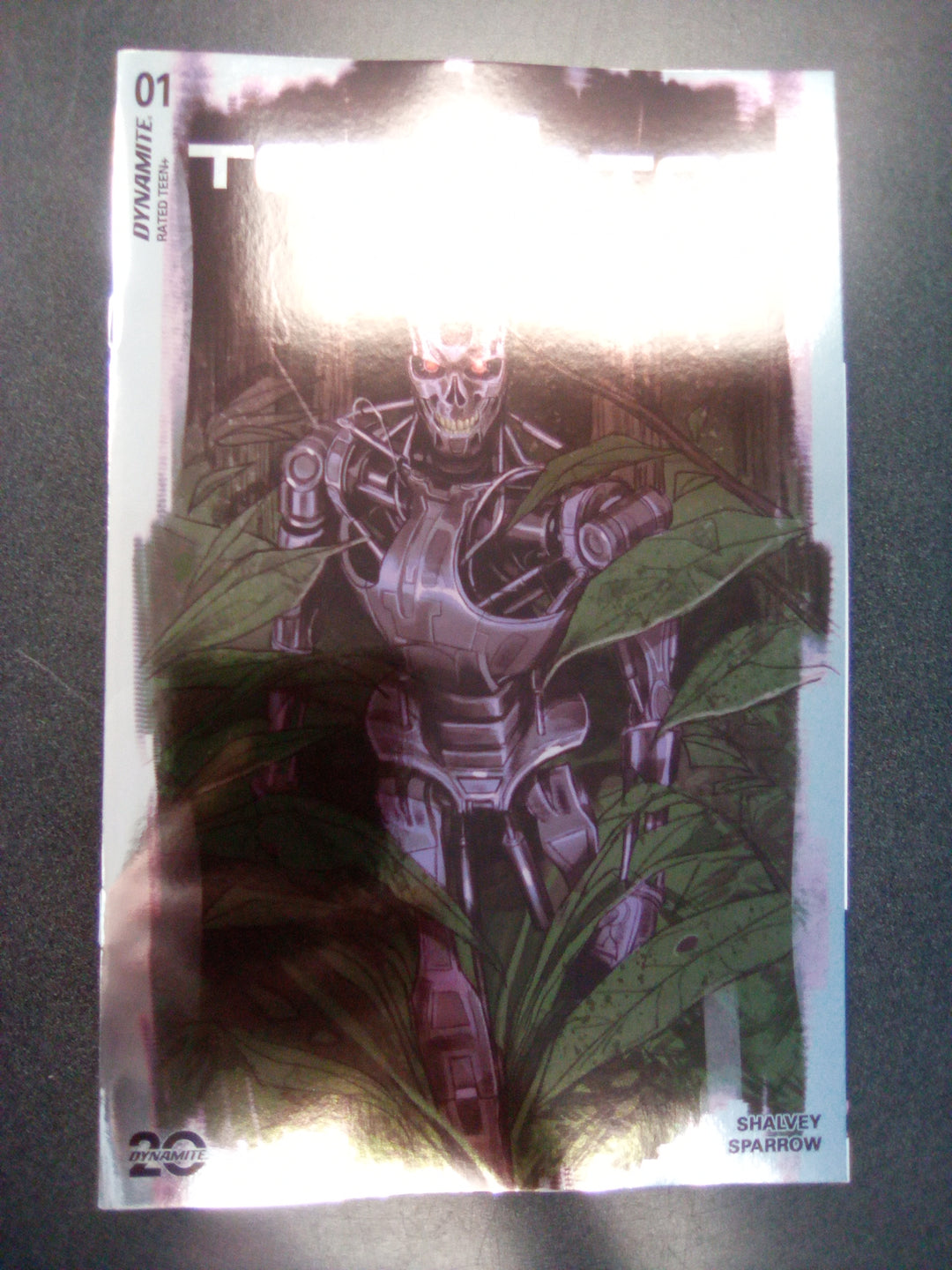 Terminator #1 Cover K 10 Copy Variant Edition Sway Foil