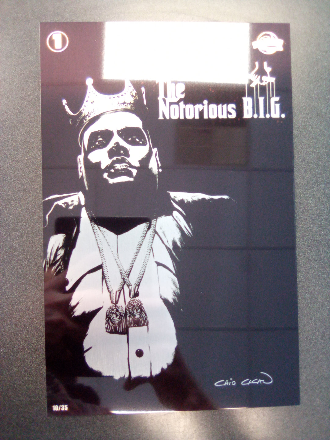 Tribute: Notorious Big #1 Caio Cacau Trade Dress Metal Variant (LTD to 35)