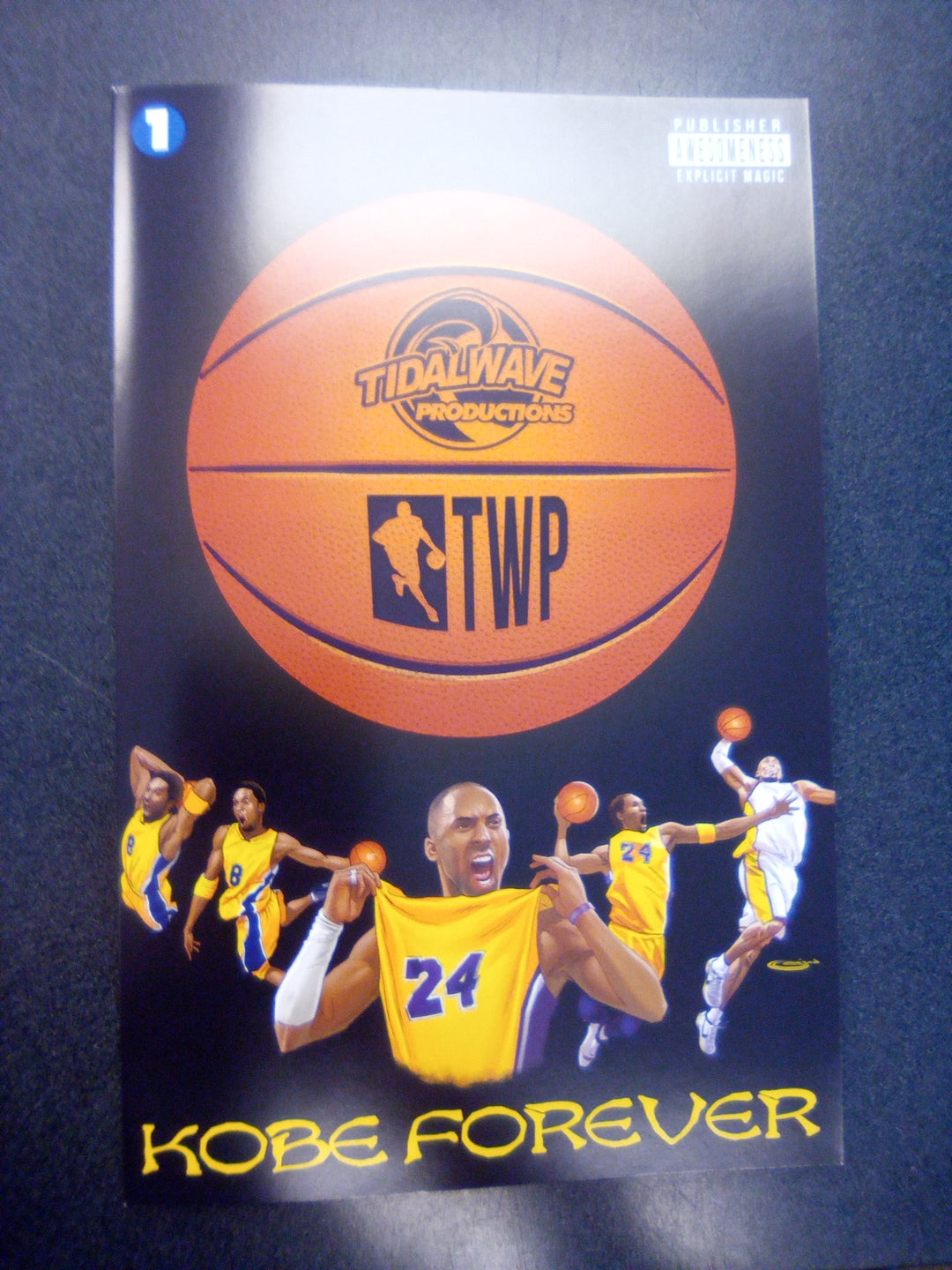 Tribute: Kobe Bryant #1 Sajad Shah Trade Dress Variant