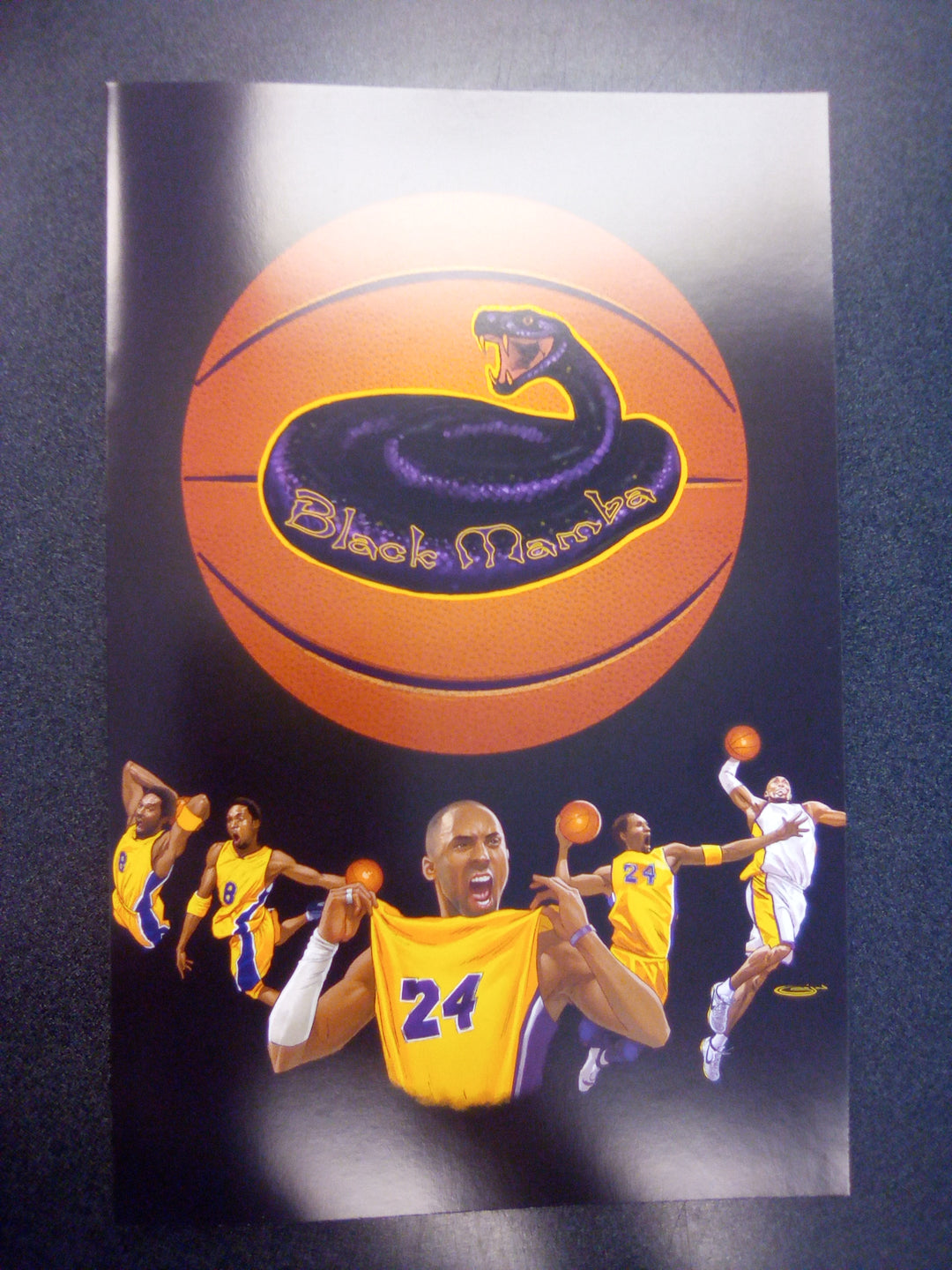 Tribute: Kobe Bryant #1 Sajad Shah Virgin Variant