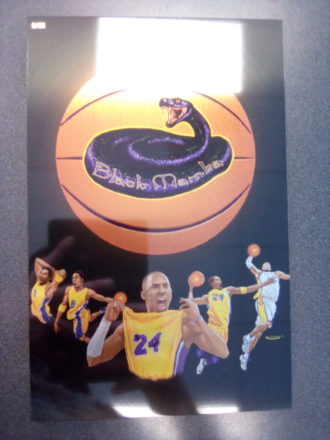 Tribute: Kobe Bryant #1 Sajad Shah Virgin Metal Variant