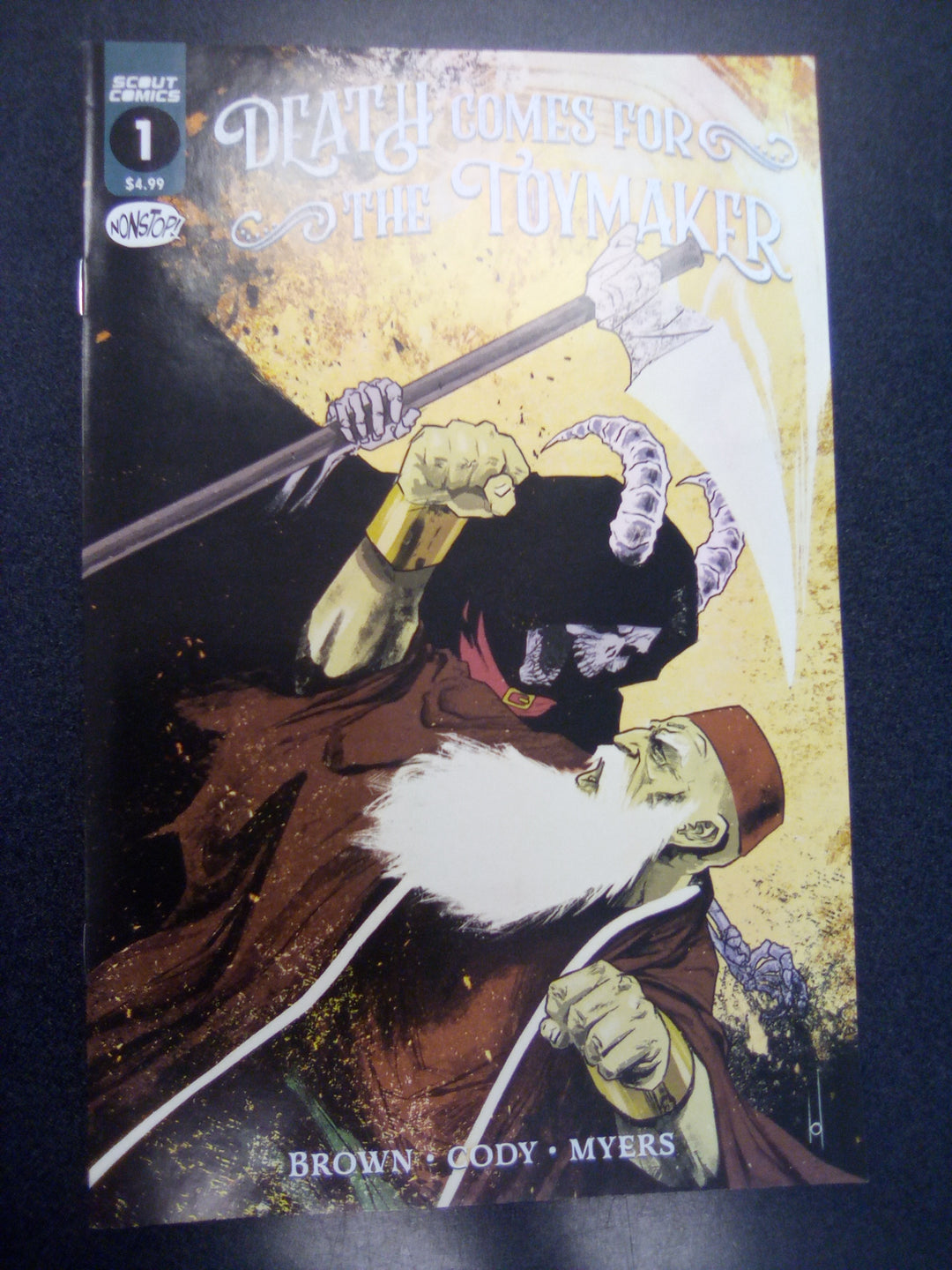 Death Comes For The Toymaker #1 Cover A Joe Borcado