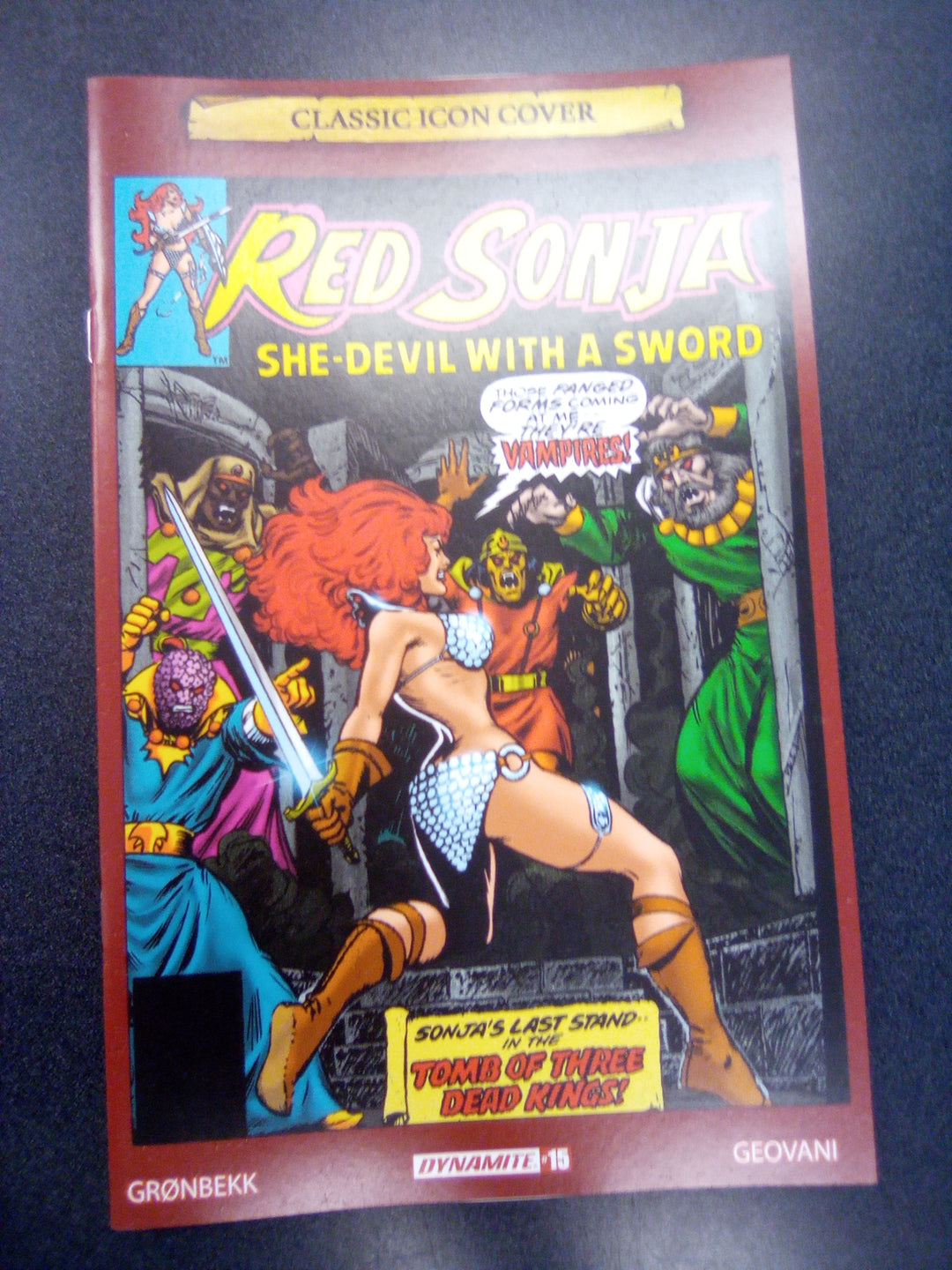 Red Sonja 2023 #15 Cover G 1:10 Brunner Icon Variant