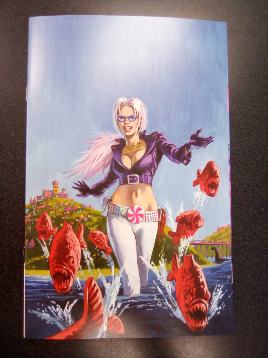 Sweetie Candy Vigilante Volume 2 #5 Cover H 1:10 Copy Sistilli Blue Variant