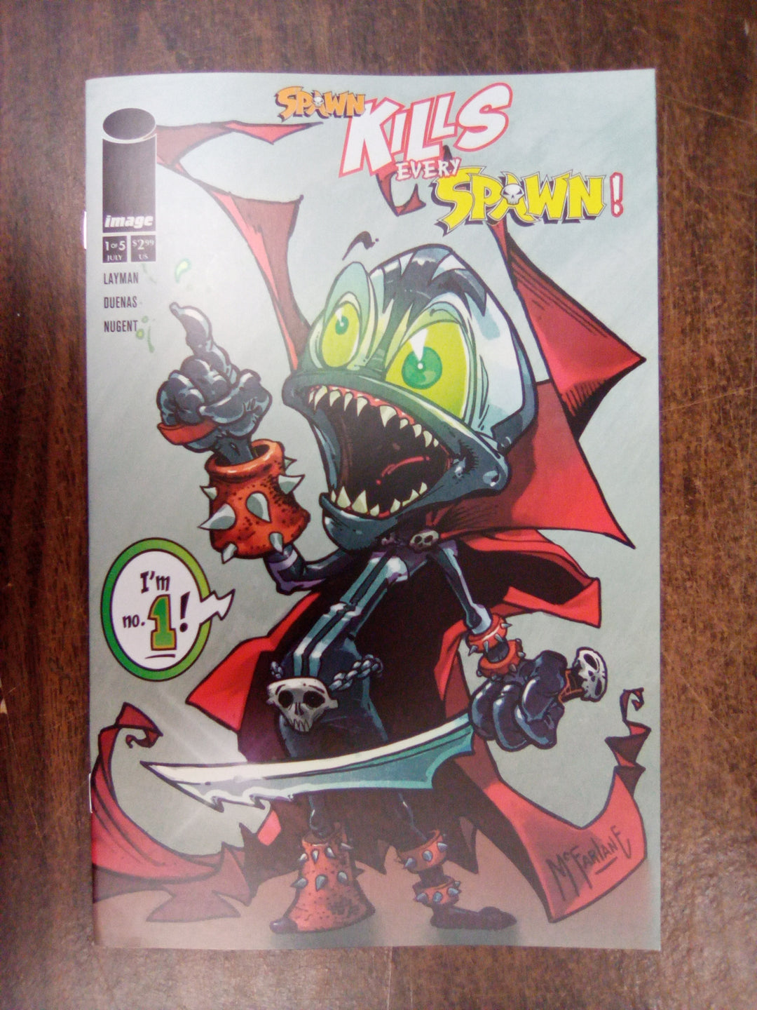 Spawn Kills Every Spawn #1 (Of 5) Cover B Todd McFarlane Variant