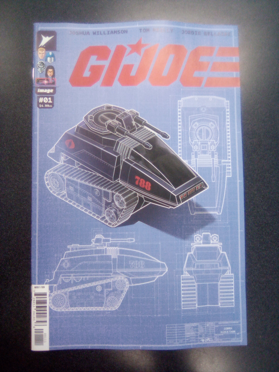 G.I. Joe #1 Cover J 1 in 50 Ej Su Variant