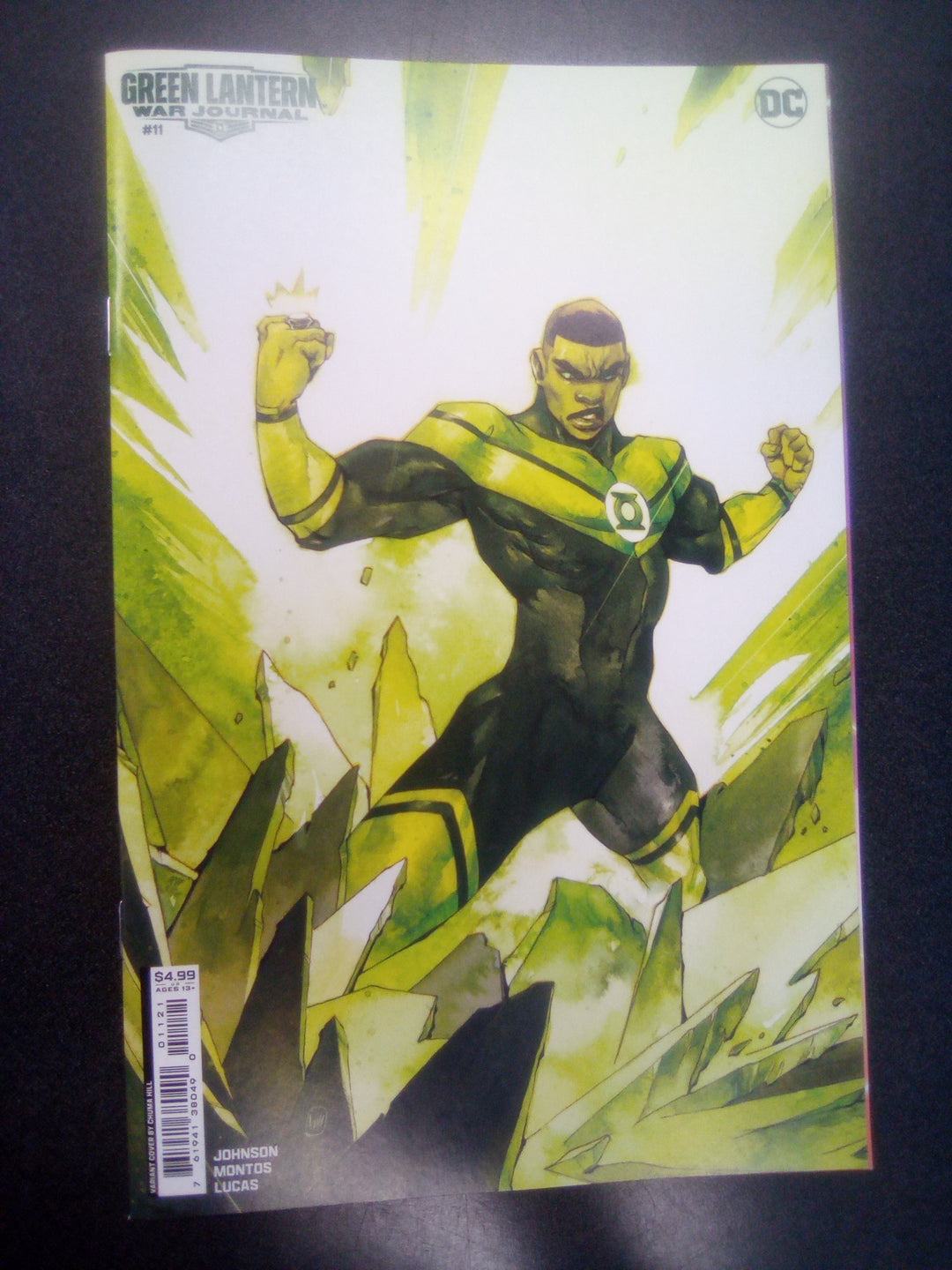Green Lantern War Journal #11 Cover B Chuma Hill Card Stock Variant