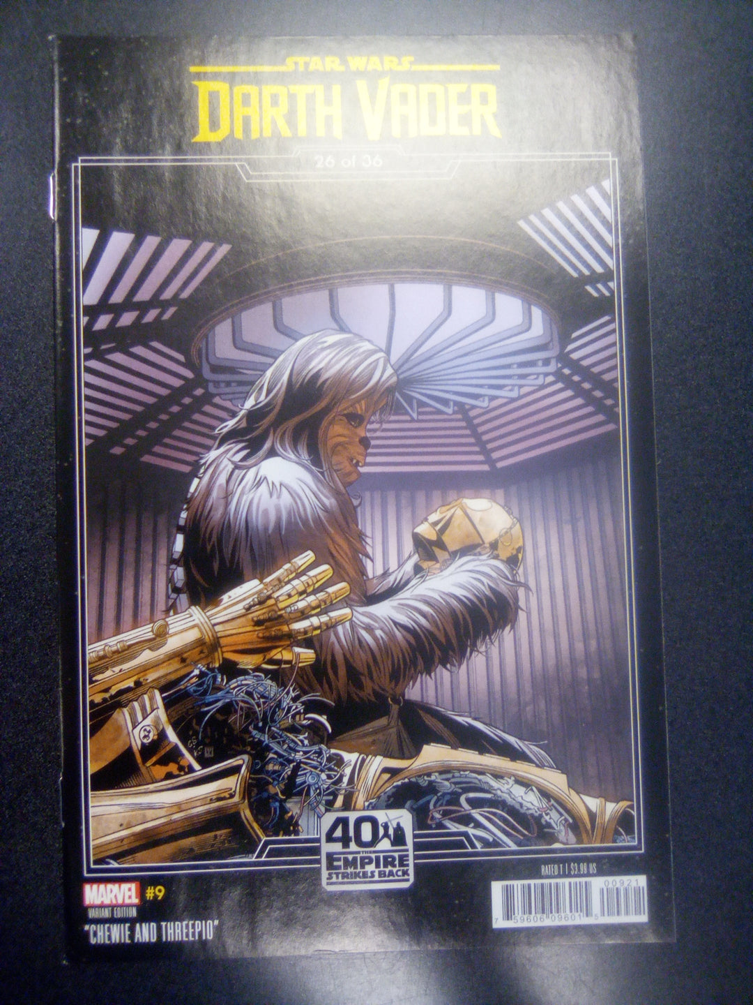 Star Wars Darth Vader #9 Chris Sprouse Empire Strikes Back Variant