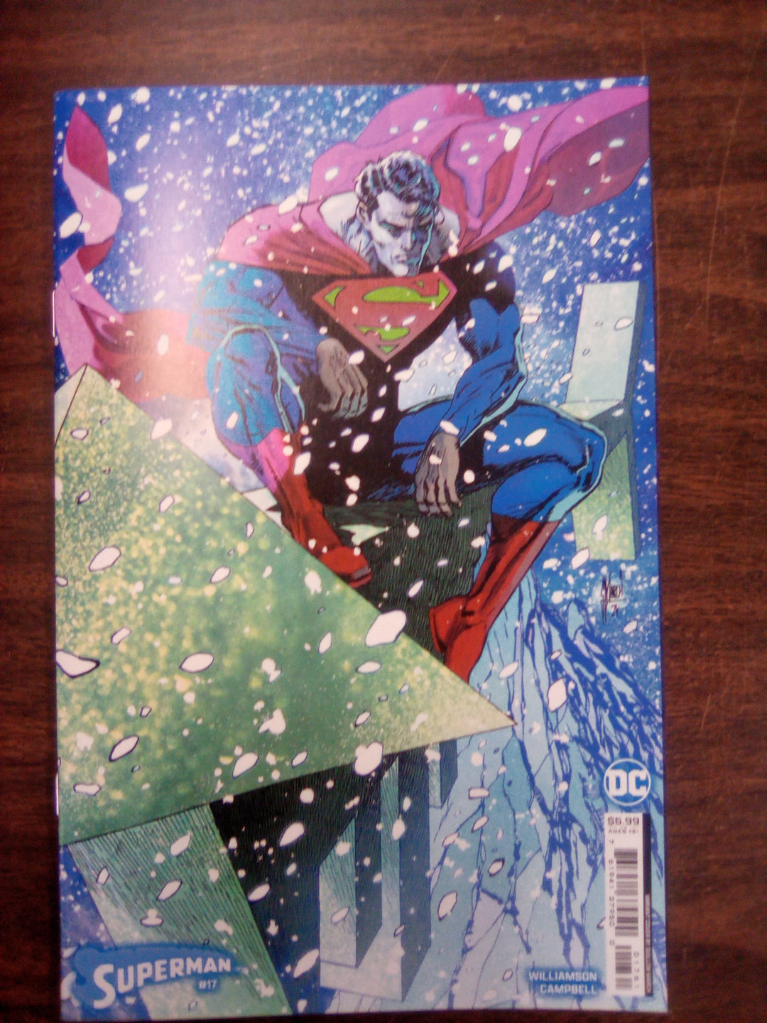 Superman #17 Cover D Guillem March Card Stock Variant (Absolute Power)