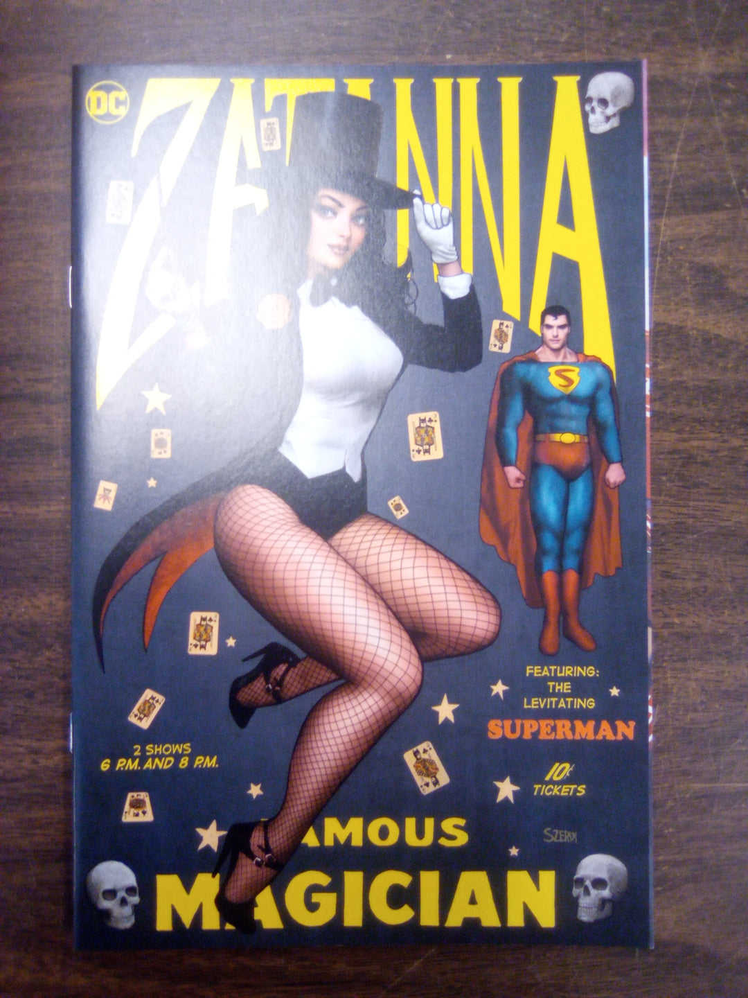 Superman #16 Cover B Nathan Szerdy Card Stock Variant (Absolute Power)