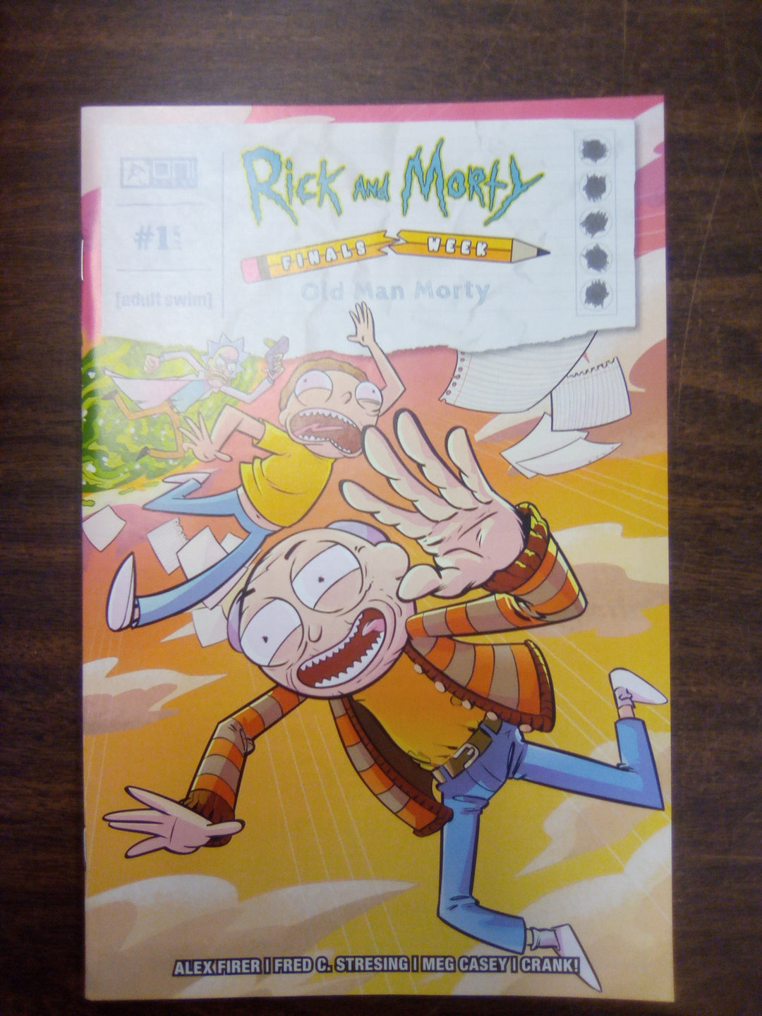 Rick And Morty Finals Week Old Man Morty #1 (One Shot) Cover A Fred C Stresing